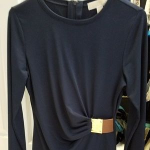 Michael kors navy top small