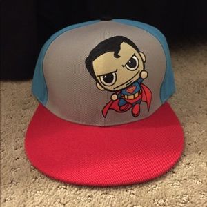 Superman baseball hat NWOT