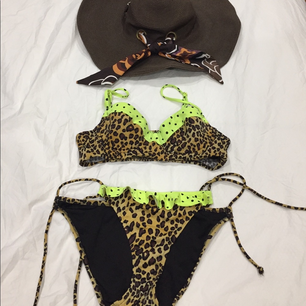 Polka dots and leopard print never looked so good