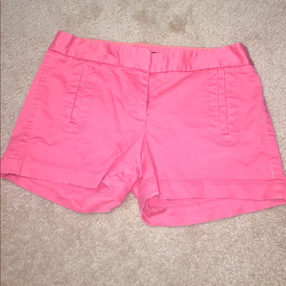 J Crew shorts in pink!