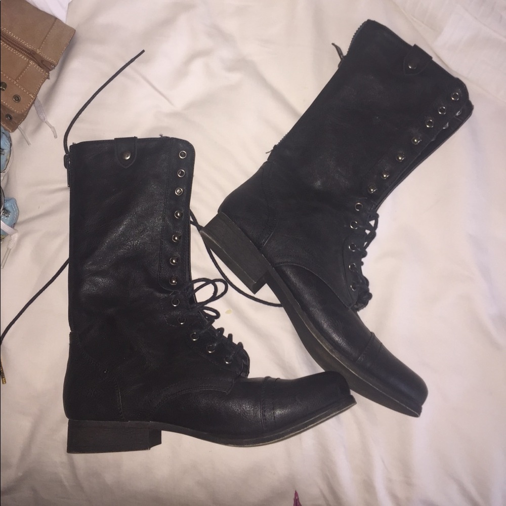 Black Madden Girl Boots