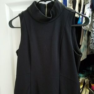 White house black market black mock turtle neck