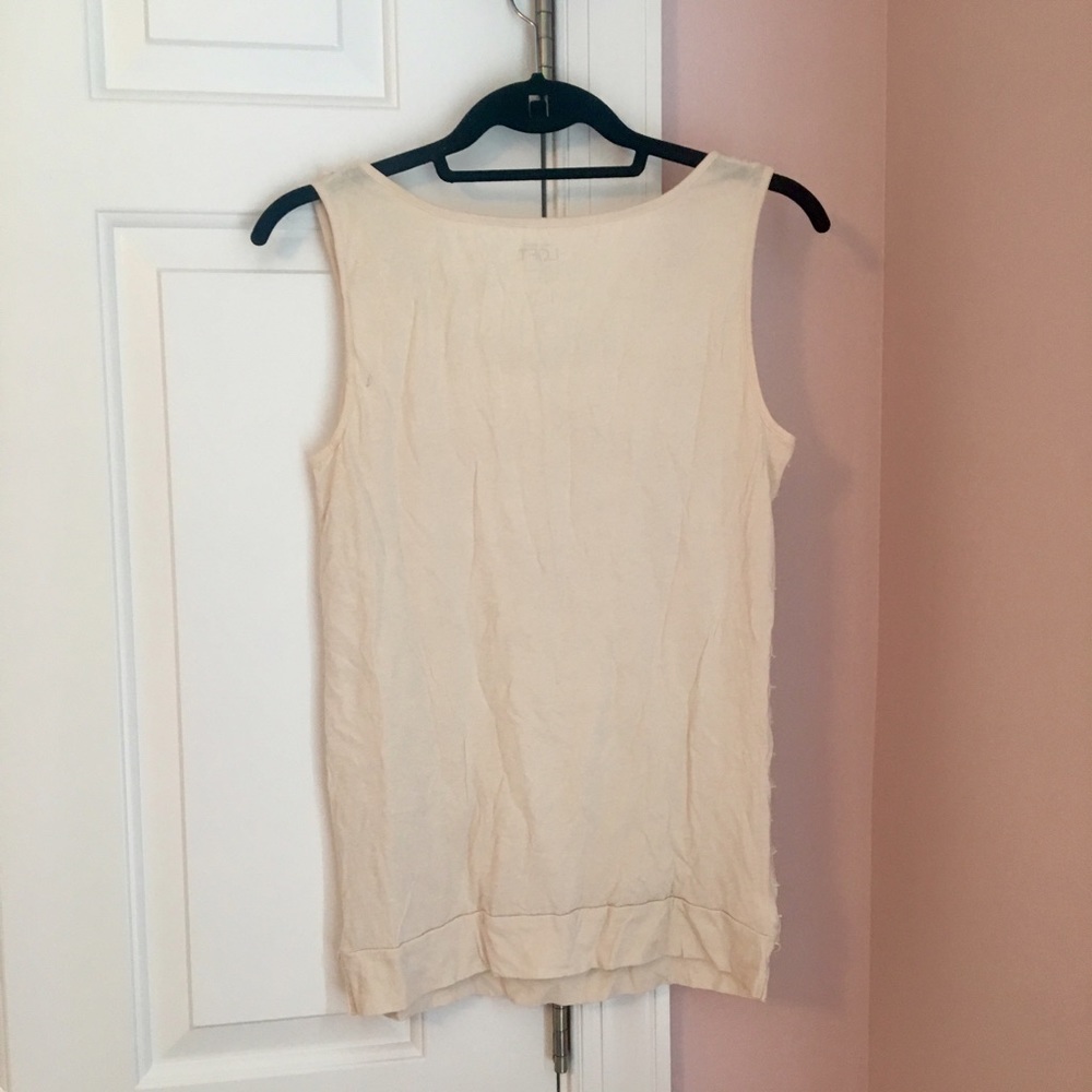 LOFT Ruffle Tank - Picture 3 of 3