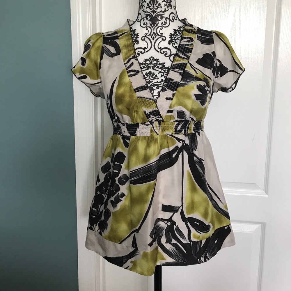 BCBG Silk Top Size XS