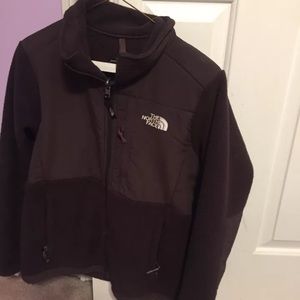Brown North face jacket