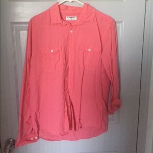 Express Size M pink shirt
