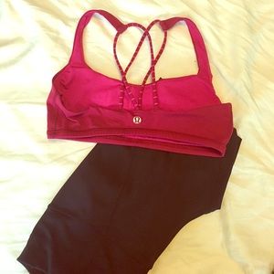 Lulu strappy sports bra