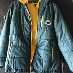 ✨Brand New✨Green Bay Packers Puffer Jacket!