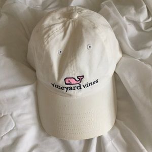 White Vineyard Vines Baseball Hat