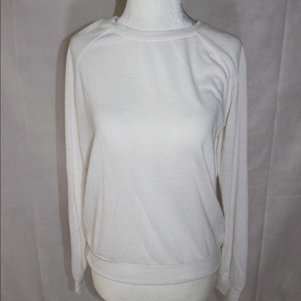 Forever 21 White laced sweater