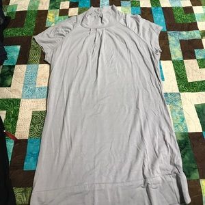 High neck maternity top