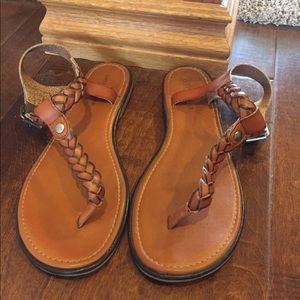 American Eagle T-strap sandals, size 9