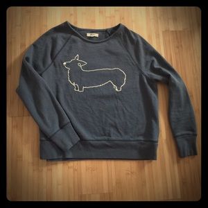 Madewell Corgi Sweatshirt XS