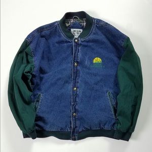 Vintage super sonics denim jacket