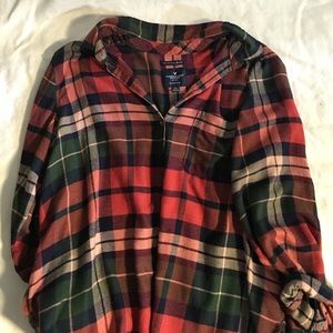 Baggy American Eagle flannel