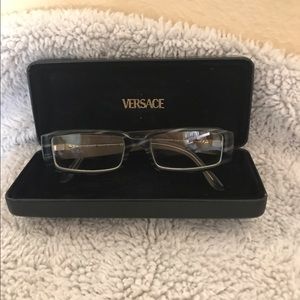 Versace eyeglasses with case.