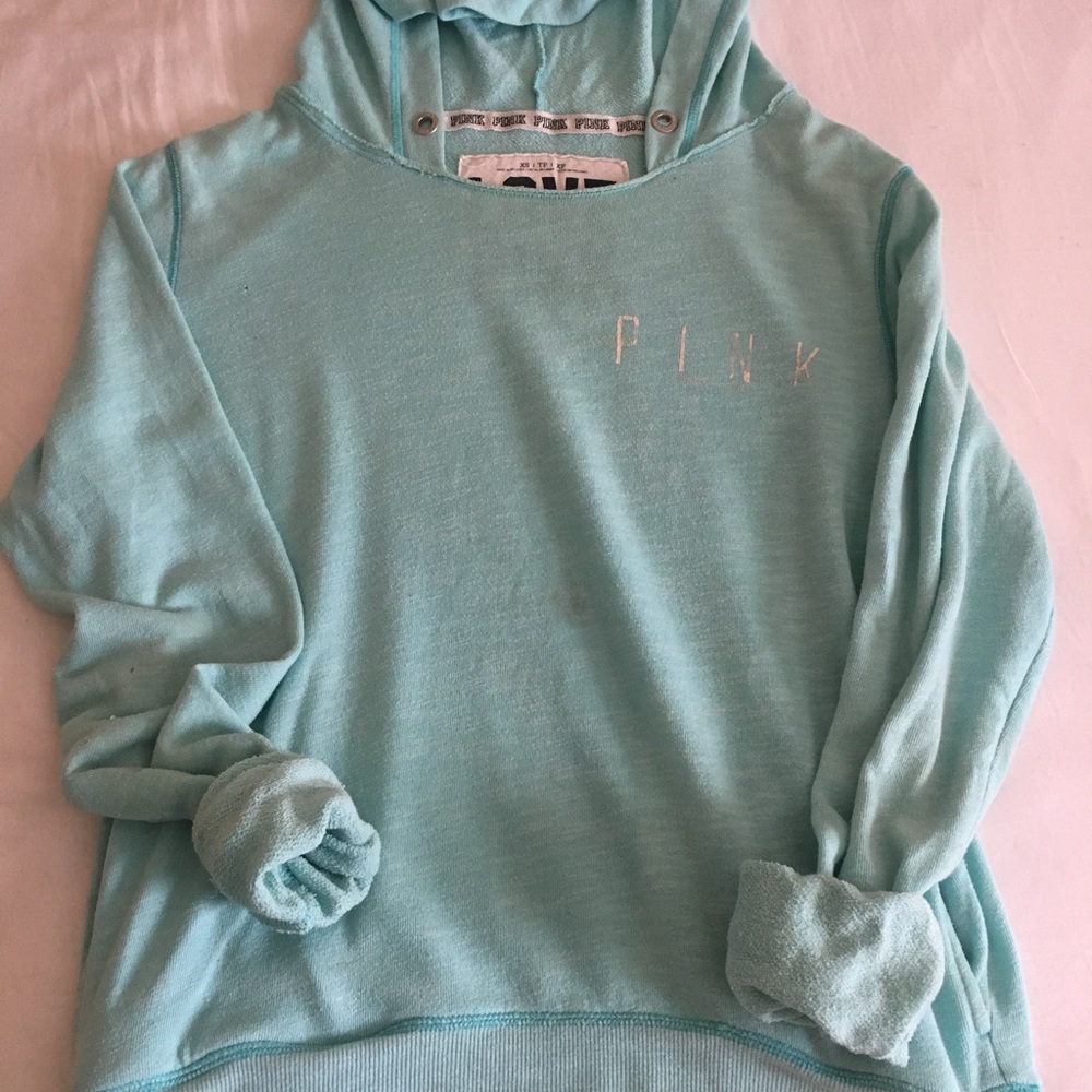 Aqua PINK Hoodie XS