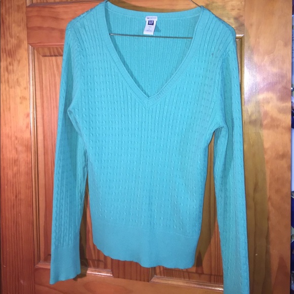 GapStretch Sea-foam Sweater - Picture 1 of 3