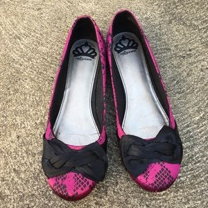 Pink Fergalicious Flats - Size 10