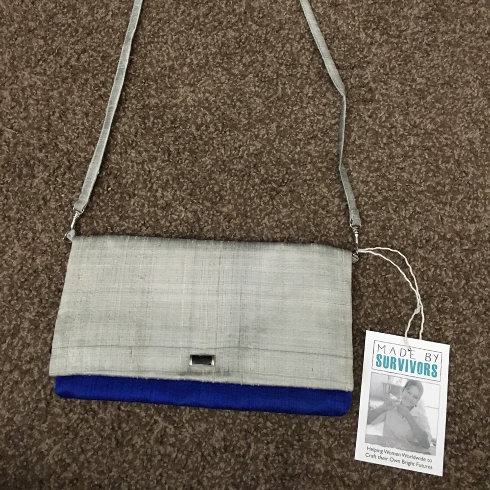 Made By Survivors cross body purse