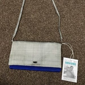 Made By Survivors cross body purse