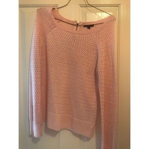 American eagle blush pink sweater