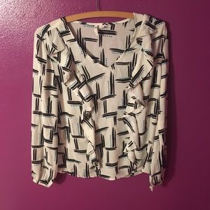 Small ruffled blouse