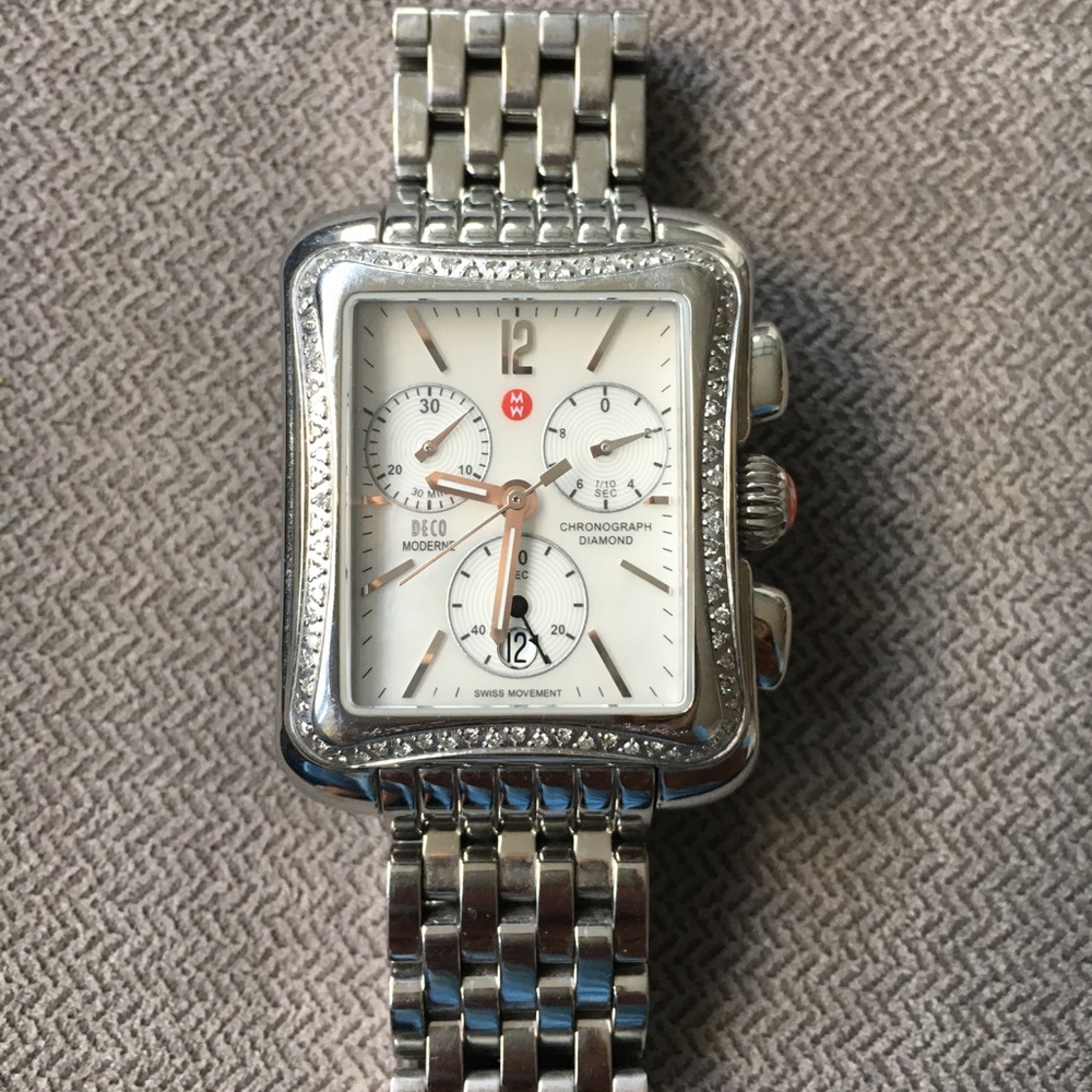 Michele watch 'Deco'