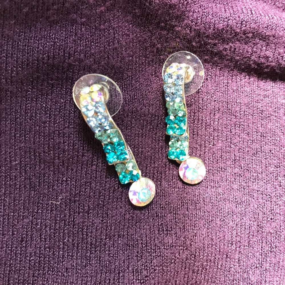 Beautiful long dangling earrings