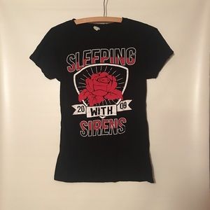 2009 Sleeping with Sirens T-shirt