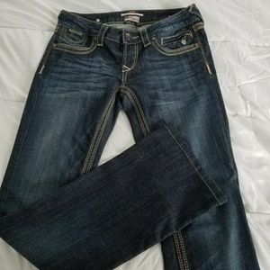 Express rerock jeans size 4 reg