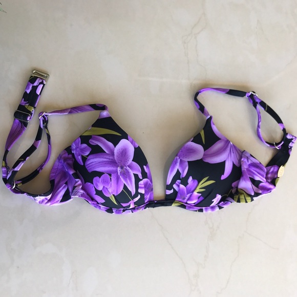 SALE‼️bikini bay flora oasis top - Picture 1 of 3