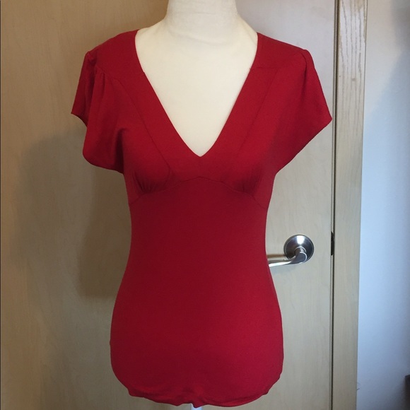Banana Republic Tops - Banana Republic Red Top XS Petite Banana Republic Tops - Banana Republic Red Top XS Petite