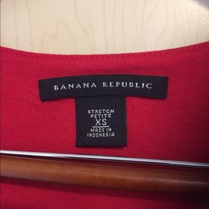 Banana Republic Tops - Banana Republic Red Top XS Petite Banana Republic Tops - Banana Republic Red Top XS Petite