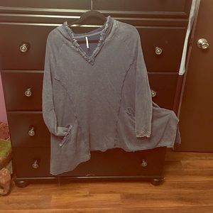 Free People Poncho Sweater/Sweatshirt