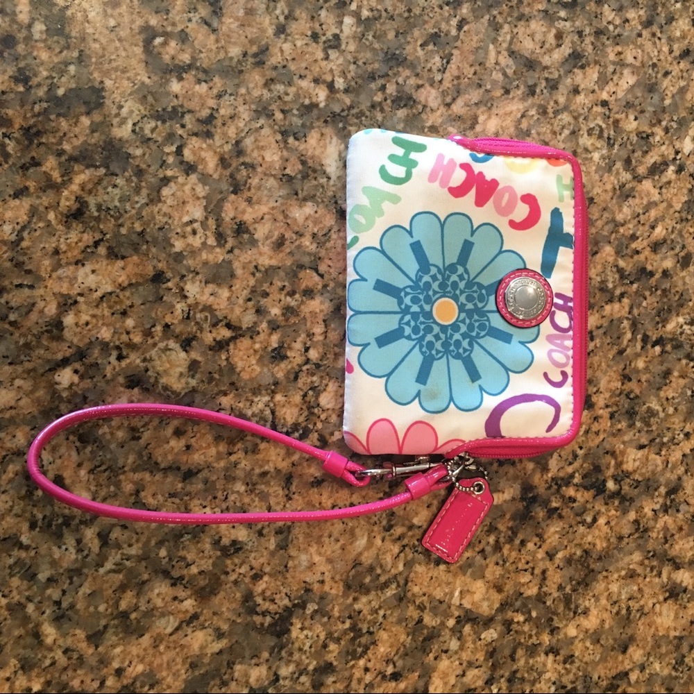 Coach wristlet