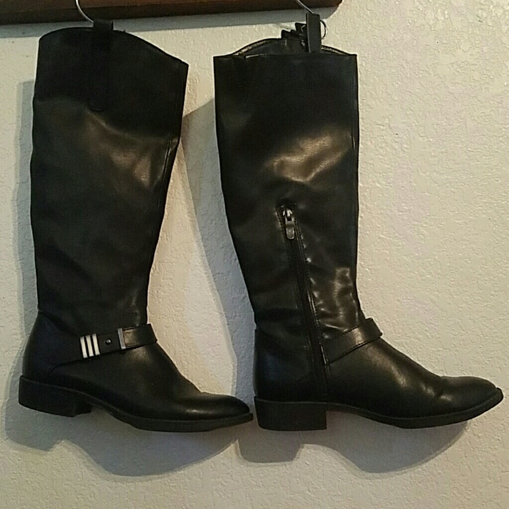 Sam & Libby Black Riding Boot