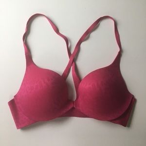 Victoria's Secret Racerback Push-up Bra (pink)