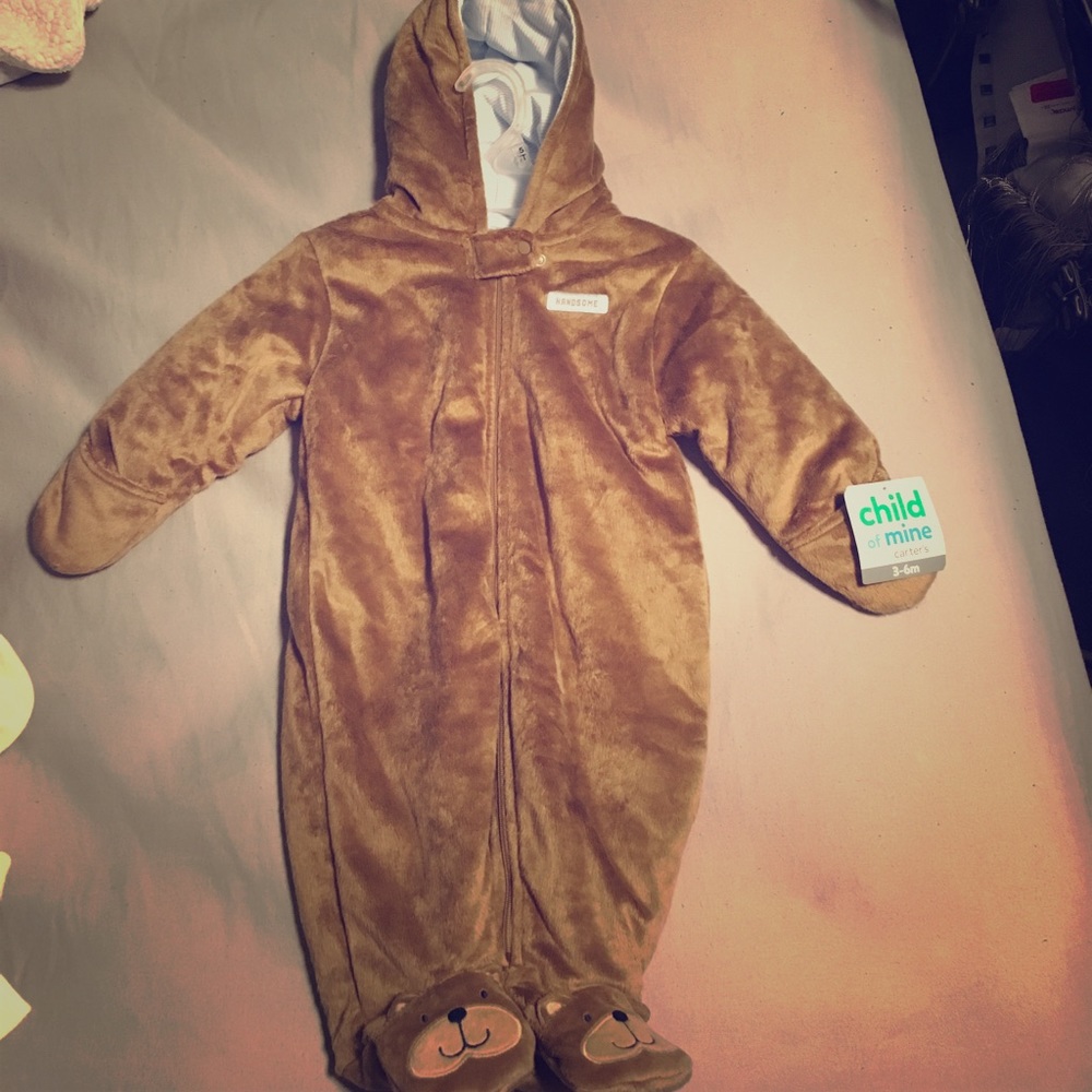 Carters Zip-up Winter Suit