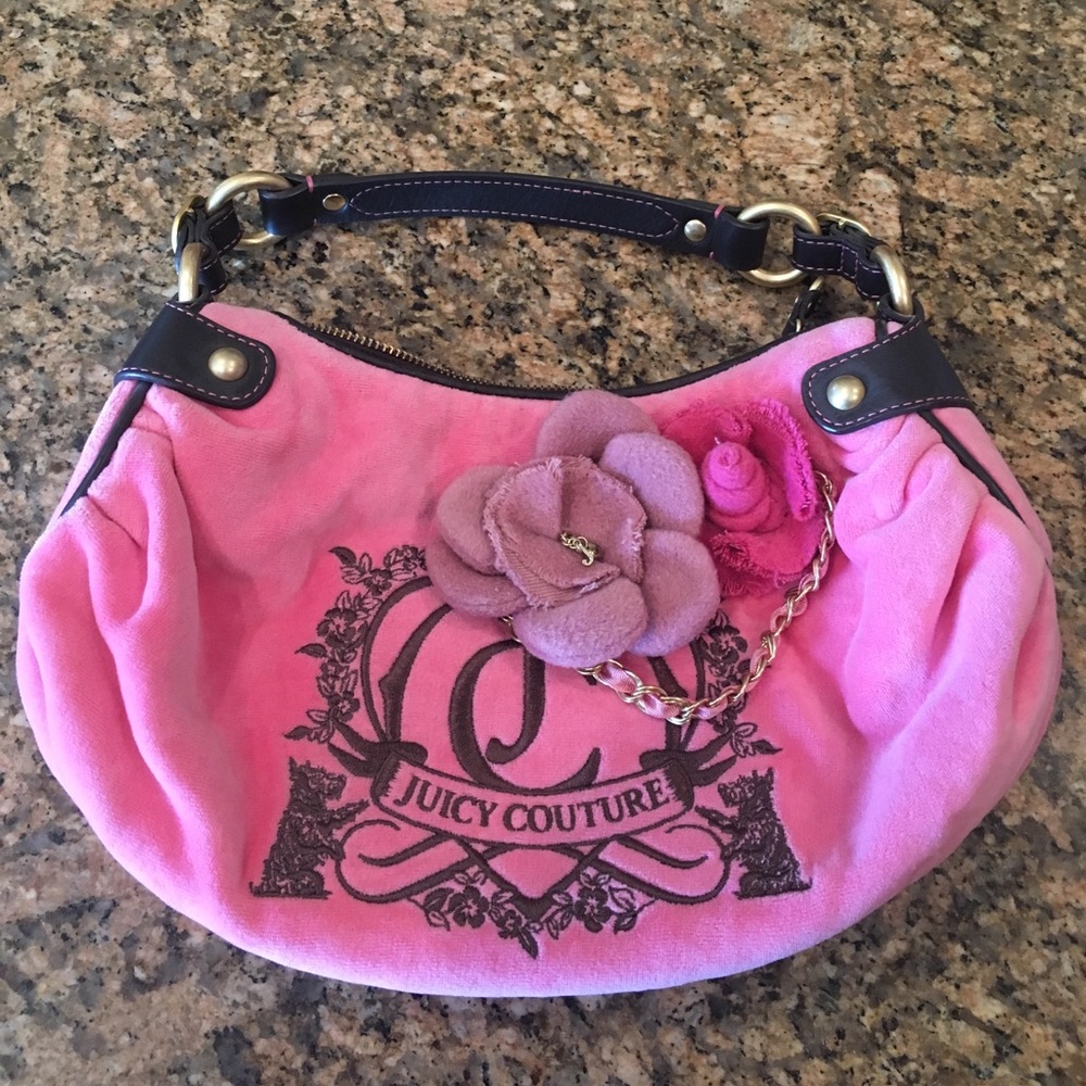 Authentic Juicy Couture pink bag