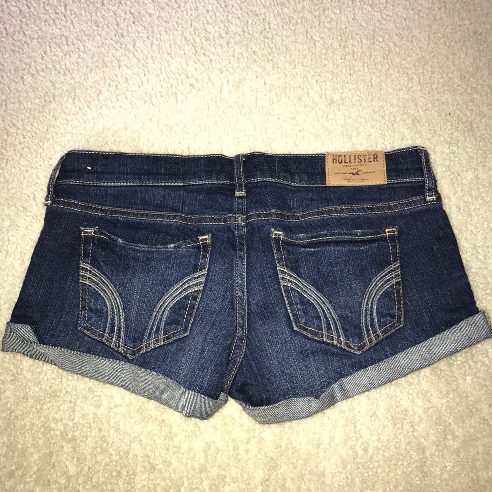 Hollister jean shorts