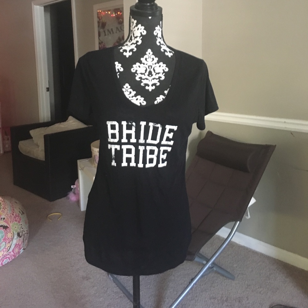 Bride tribe v-neck tee