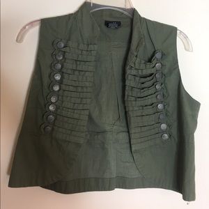 OLIVE GREEN VEST!