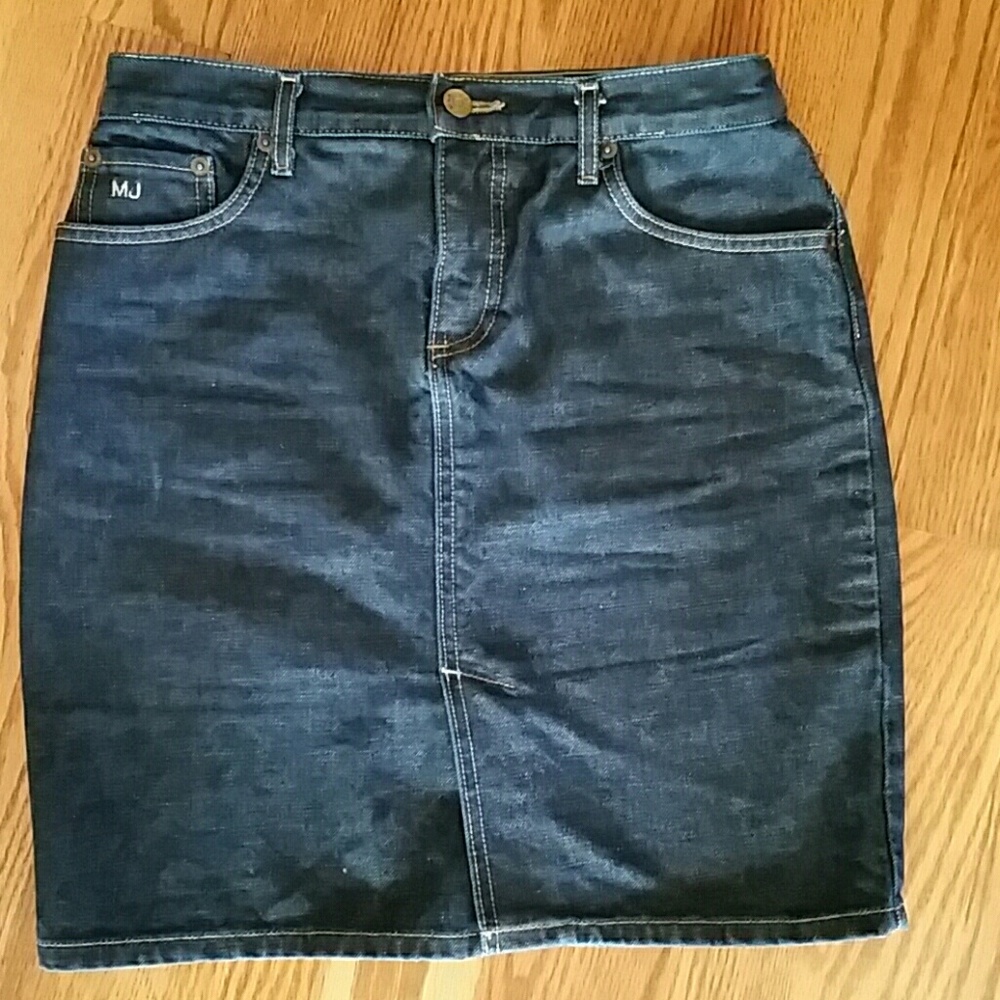 Marc Jacob Denim Skirt sz 4 made in USA