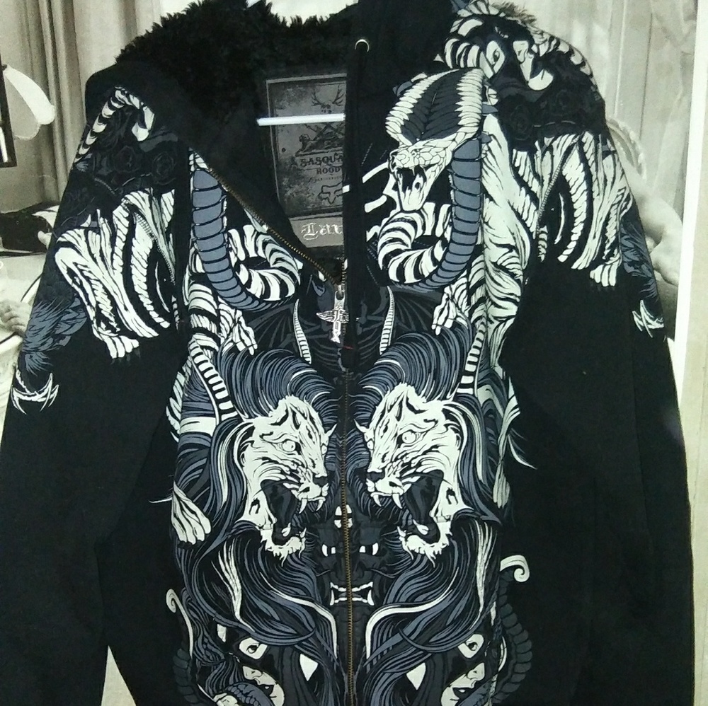 Men's fur lined jacket