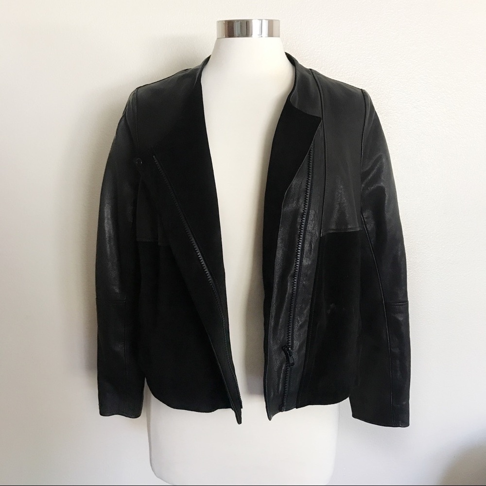 Real Leather and Suede Jacket