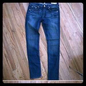 Worn once,Rag &bone jeans ,size 30