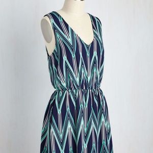 Modcloth Uplifting  Light Show Dress