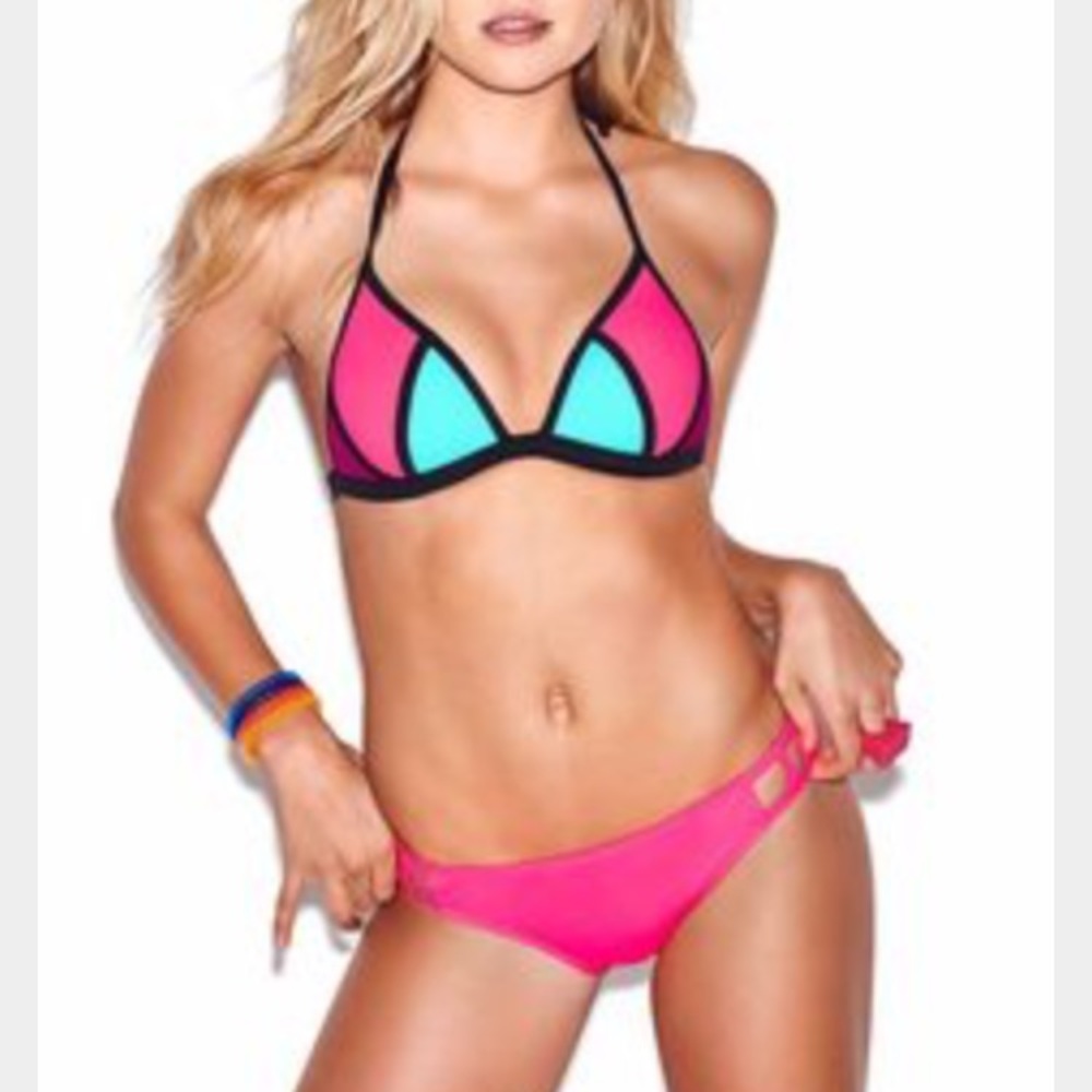 Victoria's Secret Colorful Bikini Top