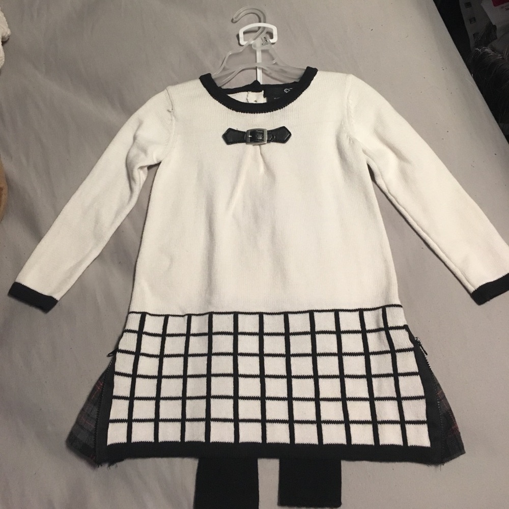 Girls Dress with Tights
